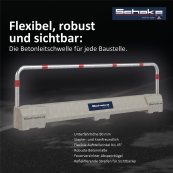 Concrete sleeper | with barrier bracket